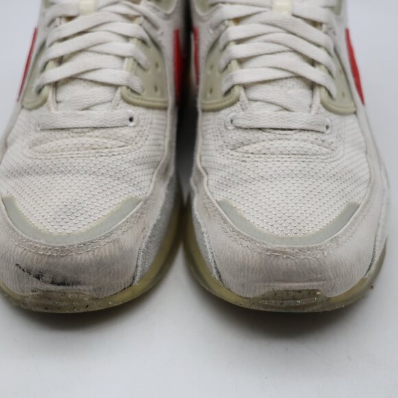 Nike Air Max Terrascape 90 Shoes Men\'s Size 8.5 Summit White Red Clay Sneakers main image 9